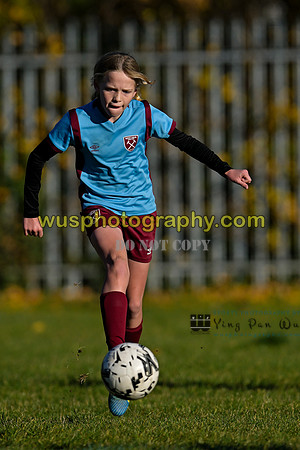 20231125-103820 Millwall Lionesses U12 v West Ham United Performance Girls U12