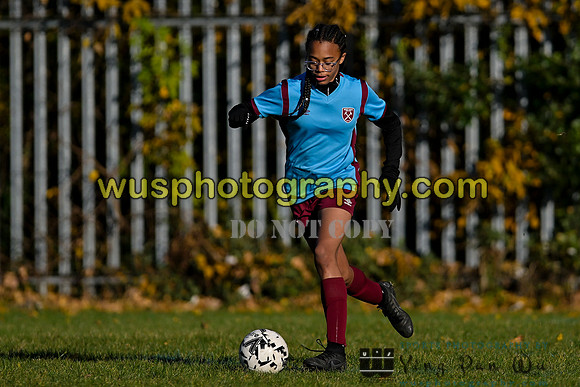 20231125-105219A Millwall Lionesses U12 v West Ham United Performance Girls U12