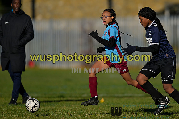 20231125-105225A Millwall Lionesses U12 v West Ham United Performance Girls U12