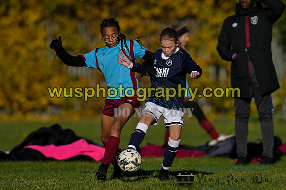 20231125-105347 Millwall Lionesses U12 v West Ham United Performance Girls U12