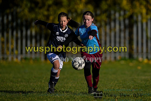 20231125-105449A Millwall Lionesses U12 v West Ham United Performance Girls U12