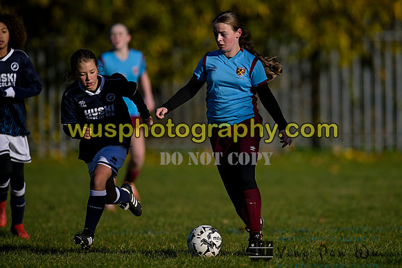 20231125-105451 Millwall Lionesses U12 v West Ham United Performance Girls U12