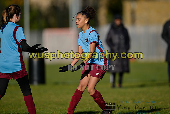 20231125-105505 Millwall Lionesses U12 v West Ham United Performance Girls U12
