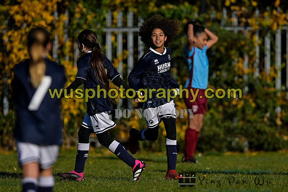 20231125-105801 Millwall Lionesses U12 v West Ham United Performance Girls U12