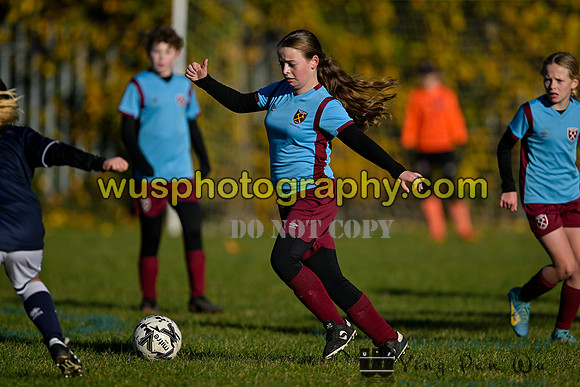 20231125-105932A Millwall Lionesses U12 v West Ham United Performance Girls U12