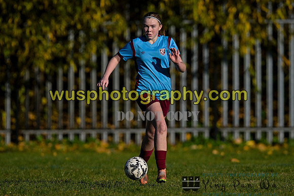 20231125-110440C Millwall Lionesses U12 v West Ham United Performance Girls U12