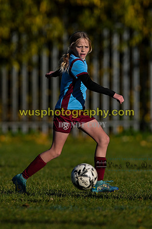 20231125-110506B Millwall Lionesses U12 v West Ham United Performance Girls U12