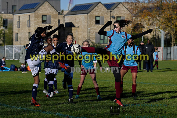 20231125-110534 Millwall Lionesses U12 v West Ham United Performance Girls U12