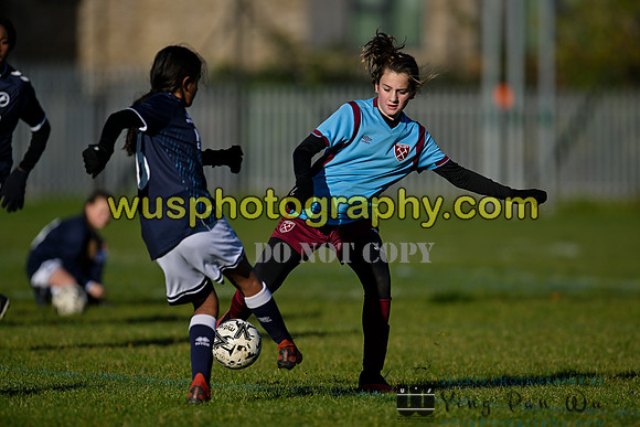 20231125-110645 Millwall Lionesses U12 v West Ham United Performance Girls U12