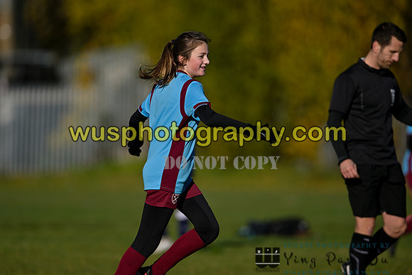 20231125-110650 Millwall Lionesses U12 v West Ham United Performance Girls U12