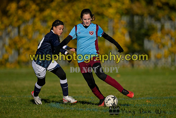 20231125-110717 Millwall Lionesses U12 v West Ham United Performance Girls U12