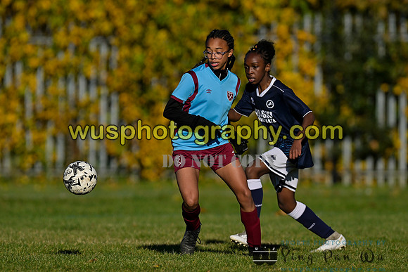 20231125-110750 Millwall Lionesses U12 v West Ham United Performance Girls U12
