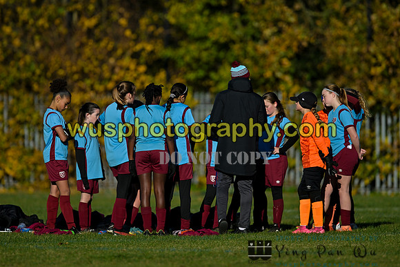 20231125-111117 Millwall Lionesses U12 v West Ham United Performance Girls U12