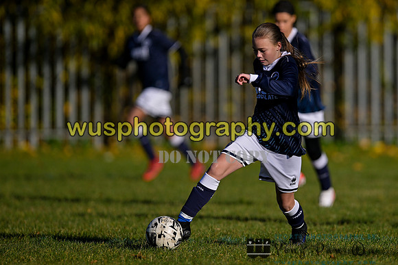 20231125-111659B Millwall Lionesses U12 v West Ham United Performance Girls U12