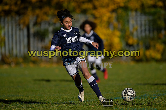 20231125-111904A Millwall Lionesses U12 v West Ham United Performance Girls U12