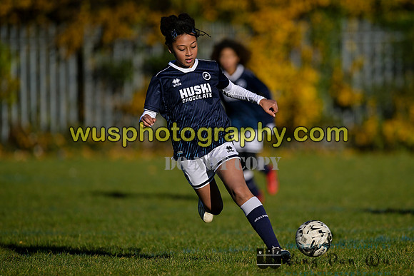 20231125-111904B Millwall Lionesses U12 v West Ham United Performance Girls U12
