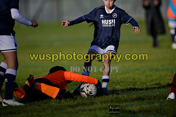 20231125-111910F Millwall Lionesses U12 v West Ham United Performance Girls U12