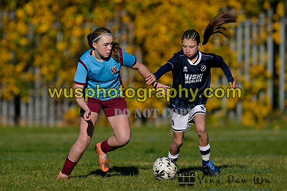 20231125-111958 Millwall Lionesses U12 v West Ham United Performance Girls U12