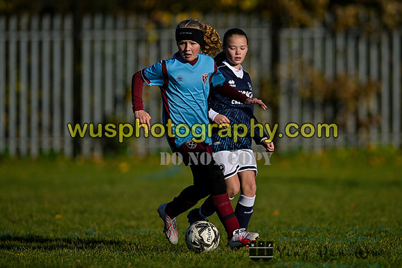 20231125-112017A Millwall Lionesses U12 v West Ham United Performance Girls U12