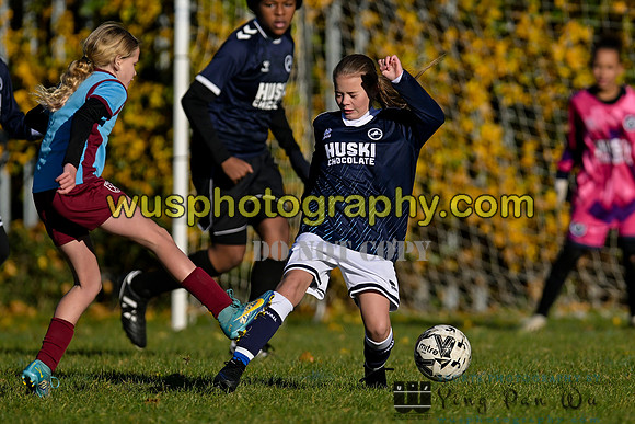 20231125-112042 Millwall Lionesses U12 v West Ham United Performance Girls U12