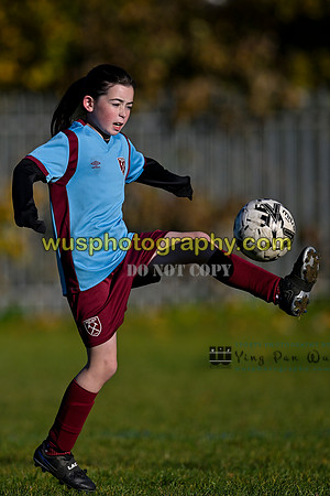 20231125-112700A Millwall Lionesses U12 v West Ham United Performance Girls U12