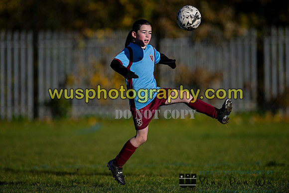 20231125-112700 Millwall Lionesses U12 v West Ham United Performance Girls U12