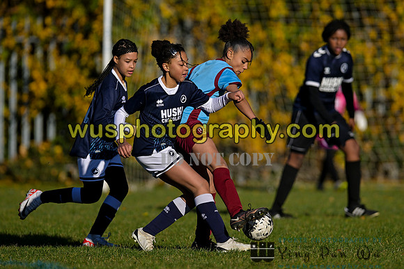20231125-113611 Millwall Lionesses U12 v West Ham United Performance Girls U12