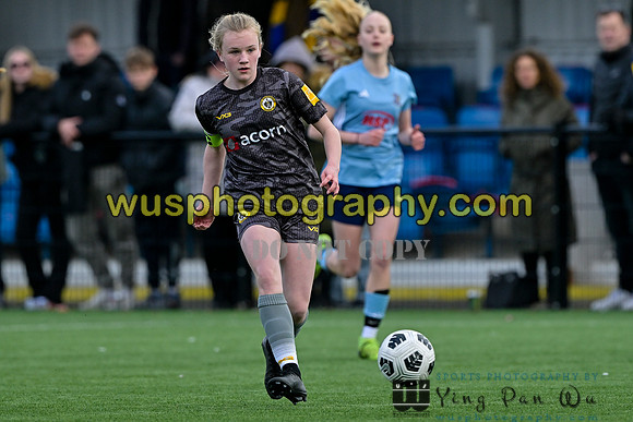 20250316-153035 Cray Wanderers Youth FC Girls U15 v Hashtag United Girls U15