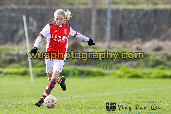20220305-133117 London Bees Academy U14 v Arsenal FC Girls U13