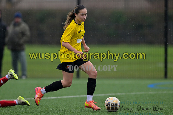 20250215-154255 Welling United Academy Girls U16 v Ebbsfleet United Girls U16
