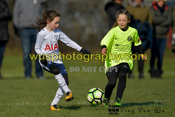 20180224-111903 Tottenham Hotspur Girls U10 v Gidea Park Rangers FC Girls U10