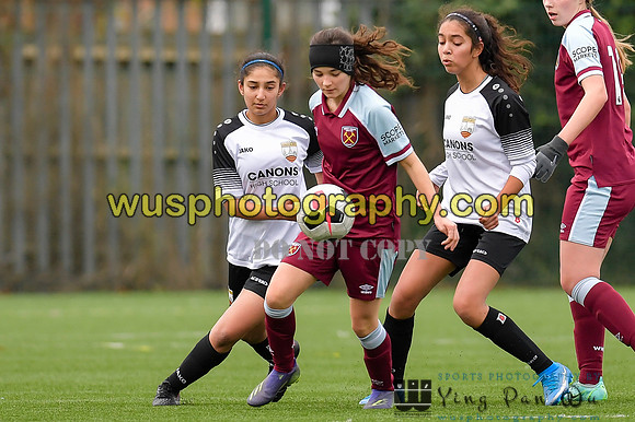 20211211-115944 West Ham United Academy Girls U16 v London Bees Academy U16