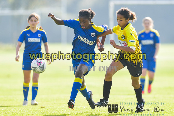 20211009-141126 MFA Girls U13 v AFC Wimbledon Girls U14