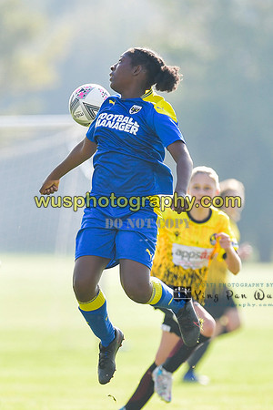 20211009-141321C MFA Girls U13 v AFC Wimbledon Girls U14