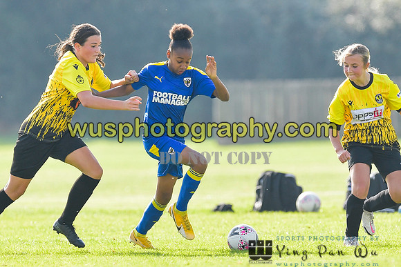 20211009-141357A MFA Girls U13 v AFC Wimbledon Girls U14