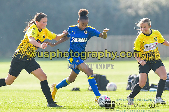 20211009-141357B MFA Girls U13 v AFC Wimbledon Girls U14