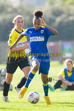 20211009-141359 MFA Girls U13 v AFC Wimbledon Girls U14