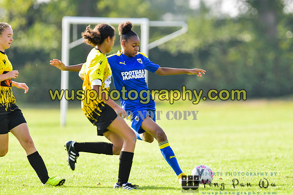 20211009-141401A MFA Girls U13 v AFC Wimbledon Girls U14