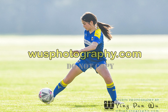 20211009-141452 MFA Girls U13 v AFC Wimbledon Girls U14