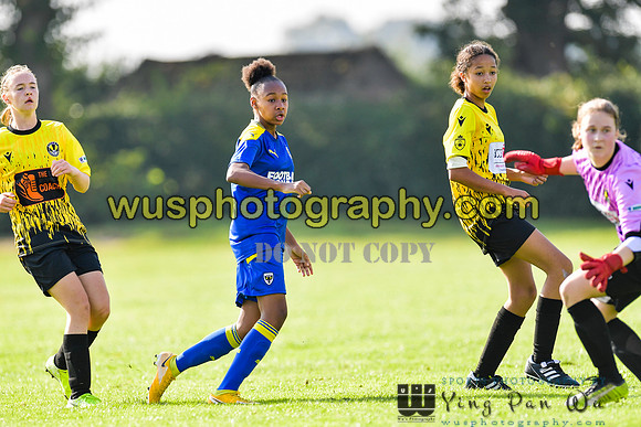 20211009-141402B MFA Girls U13 v AFC Wimbledon Girls U14