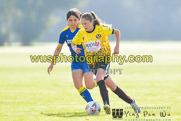 20211009-141454A MFA Girls U13 v AFC Wimbledon Girls U14