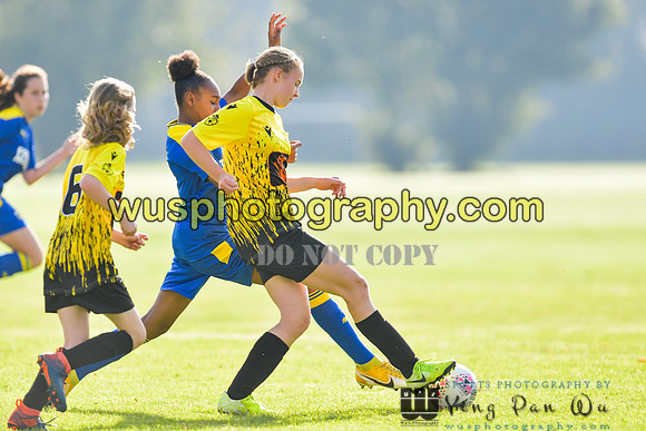 20211009-141530 MFA Girls U13 v AFC Wimbledon Girls U14