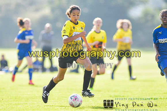 20211009-141707 MFA Girls U13 v AFC Wimbledon Girls U14