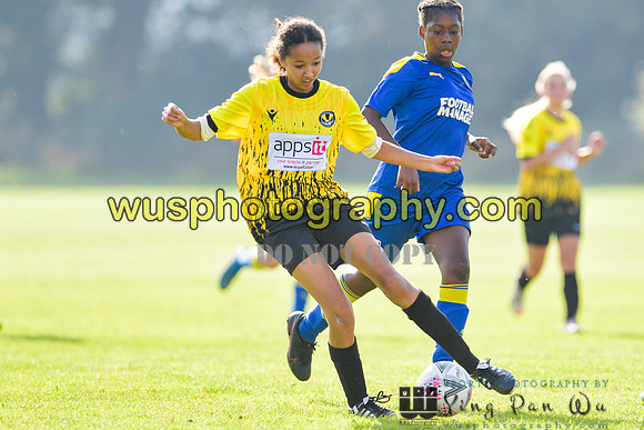 20211009-141708 MFA Girls U13 v AFC Wimbledon Girls U14