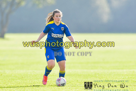 20211009-141724 MFA Girls U13 v AFC Wimbledon Girls U14