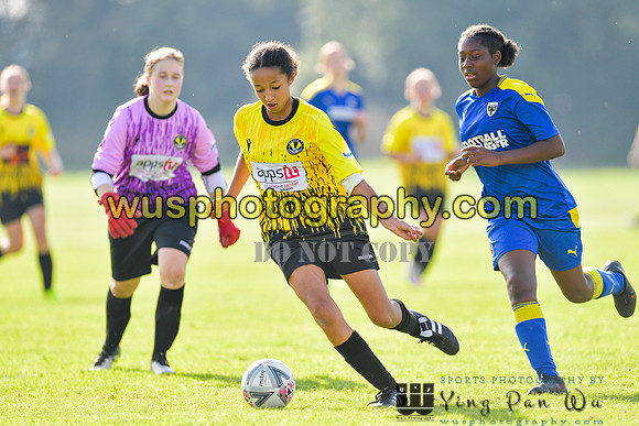 20211009-141709A MFA Girls U13 v AFC Wimbledon Girls U14