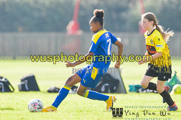 20211009-141955B MFA Girls U13 v AFC Wimbledon Girls U14