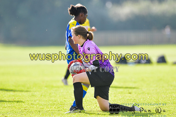 20211009-141835 MFA Girls U13 v AFC Wimbledon Girls U14