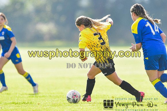 20211009-141958 MFA Girls U13 v AFC Wimbledon Girls U14