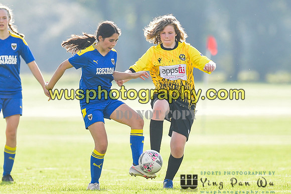 20211009-142643 MFA Girls U13 v AFC Wimbledon Girls U14